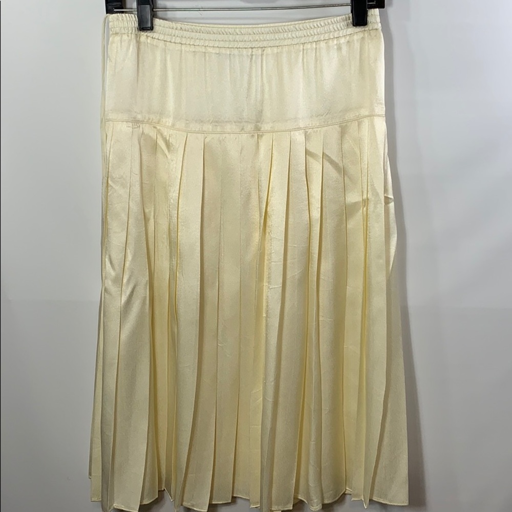 Vintage Midi Pleated Skirt